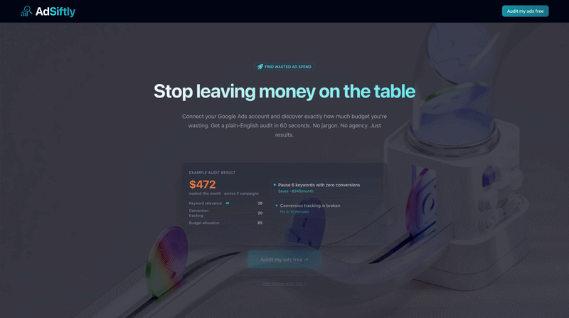 Adsiftly preview 1